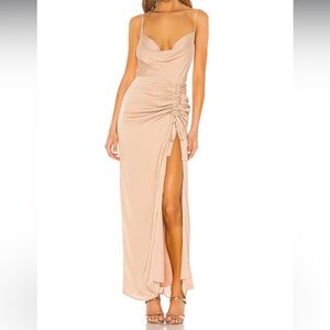 NBD Davis Gown in Nude - Size M